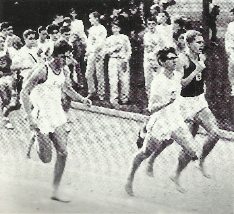 1965 Titanian - Varsity runners at Lacy Park