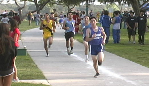 2009-09-12 - Michael at 2 miles (Don Bosco)