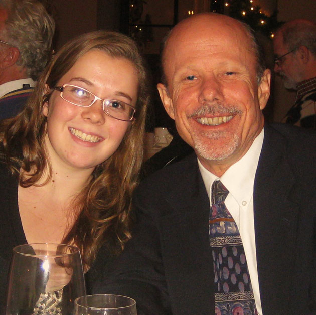 2010-12 (banquet) - Jeff Moreton & daughter