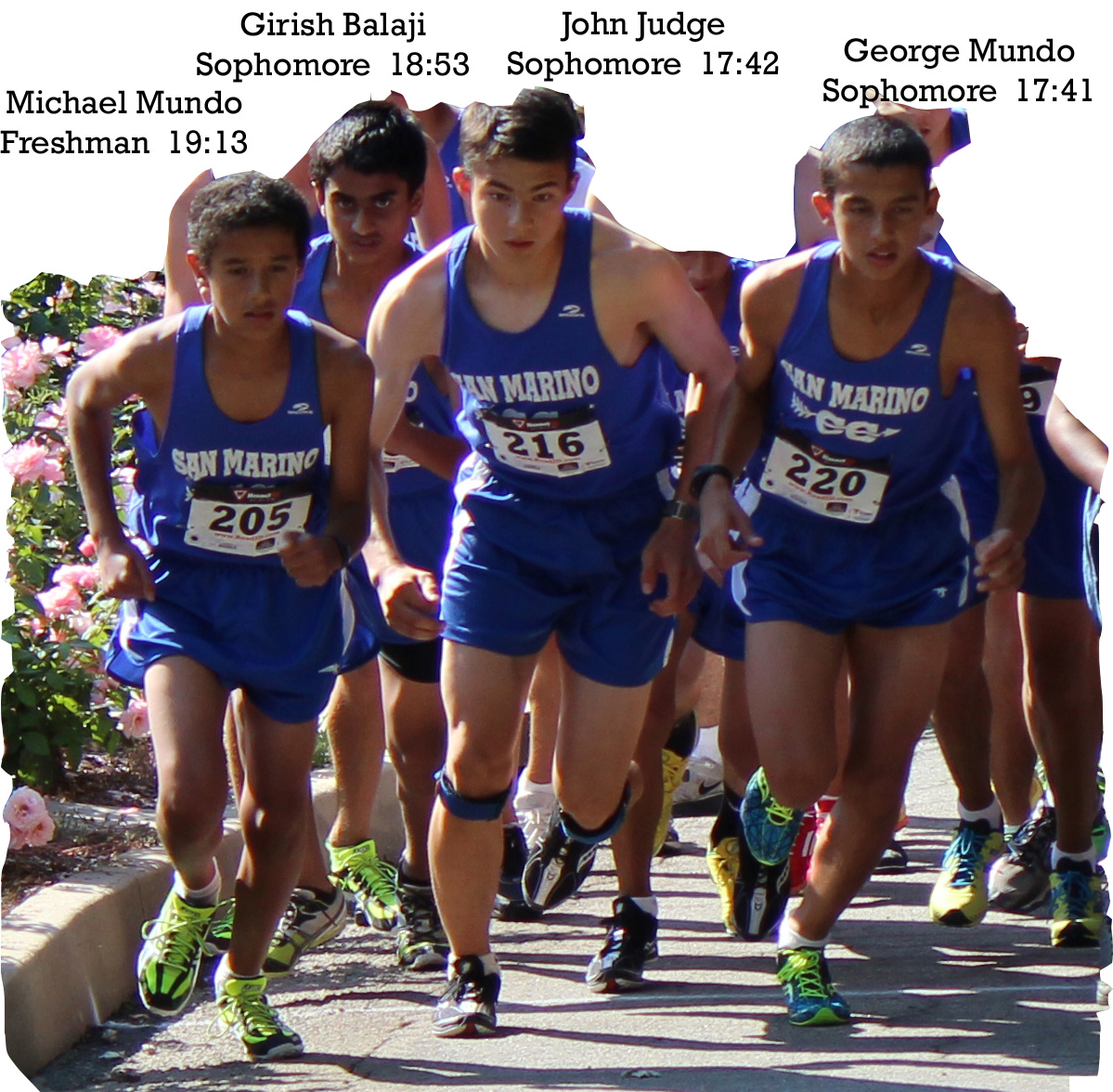 2012-09-12 - Frosh-Soph boys with times