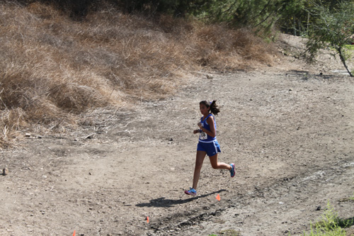 2012-10-06 - Cara Roberts at a distance during Clovis