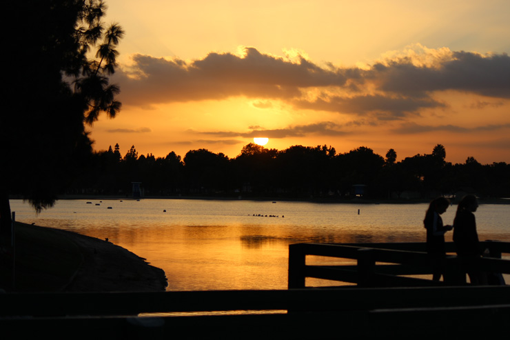 2013-09-25 - Sunset on the lake