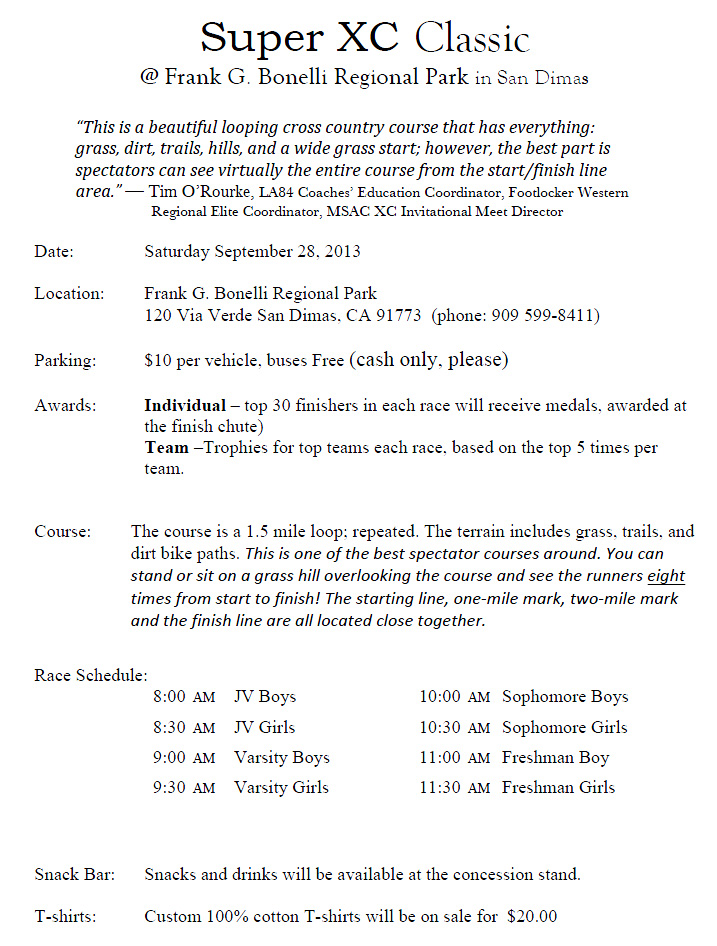 2013-09-28 - Pre-race information (Top Speed Classic)