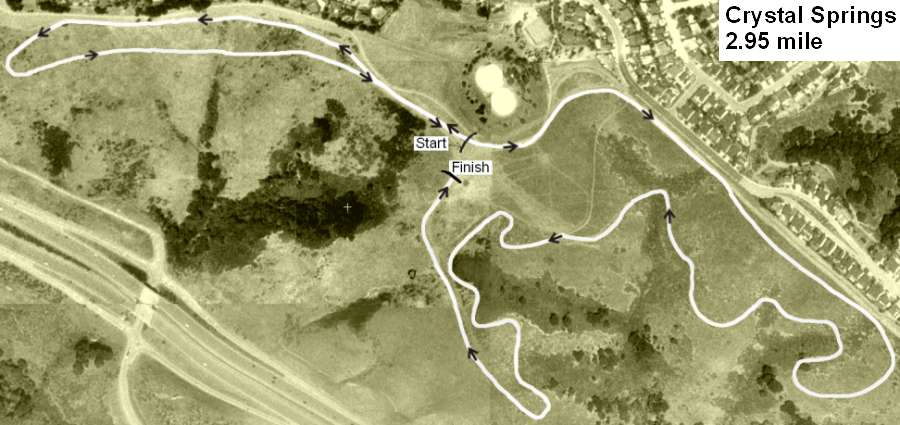 Crystal Springs Course Map 2014