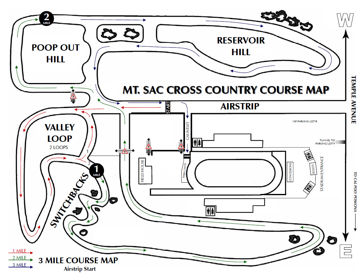 Icon - Mt SAC course map