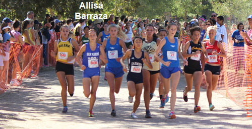 2012-10-06 - Alissa in the lead