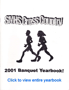Cover page from 2001 Yearbook